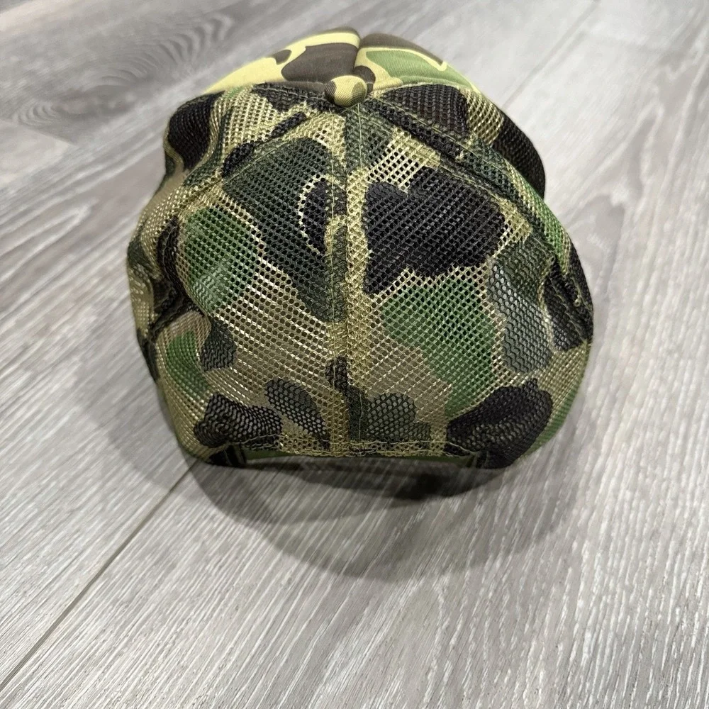 Vietnam Memorial Washington DC Snapback Trucker Hat‎ Cap Camo Gold